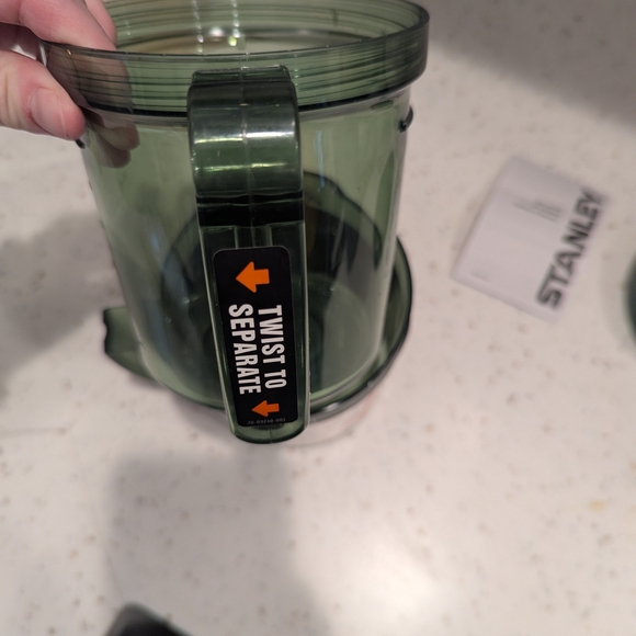 RARE Stanley Green 2-in-1 Interlocking Mug & Bowl - Picture 3 of 5